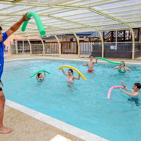 营地 Mobil-home 4 Pers Avec Terrasse A Sainte-marie-du-mont - Api-1-52-1297