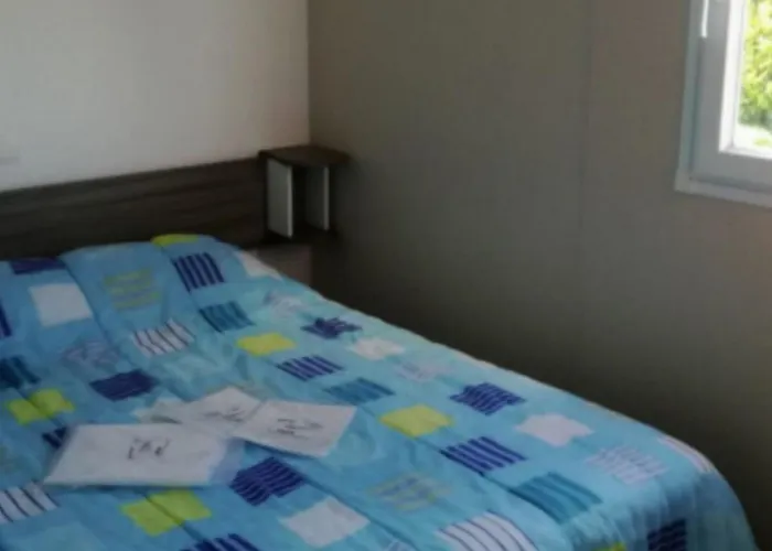 营地 Mobil-home 4 Pers Avec Terrasse A Sainte-marie-du-mont - Api-1-52-1297