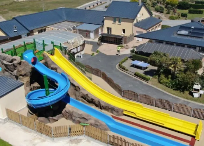 营地 Mobil-home 4 Pers Avec Terrasse A Sainte-marie-du-mont - Api-1-52-1297 *