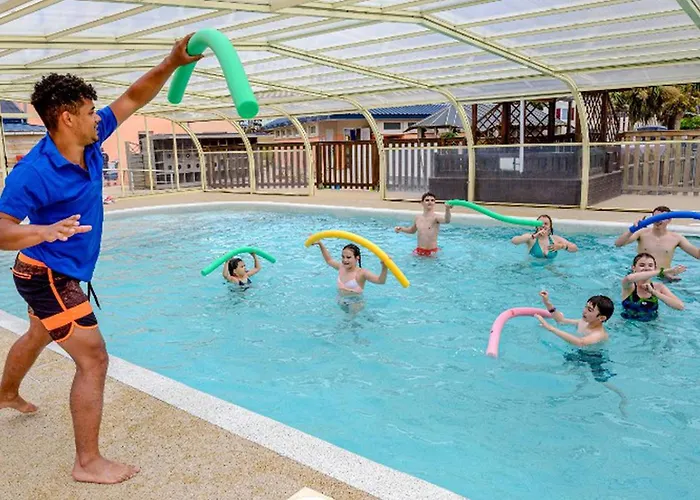 营地 Mobil-home 4 Pers Avec Terrasse A Sainte-marie-du-mont - Api-1-52-1297