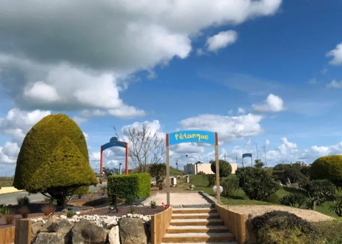 营地 Mobil-home 4 Pers Avec Terrasse A Sainte-marie-du-mont - Api-1-52-1297